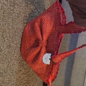 Kate Spade Crimson Woven Handbag